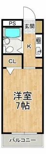 パレドール東山【2階】の間取り