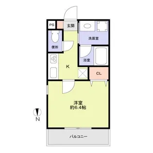 P&J 高田【2階】の間取り