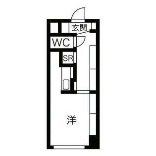 SLR吹上【302号室】の間取り