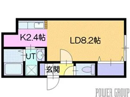 ナチュリラⅢ【2階】の間取り