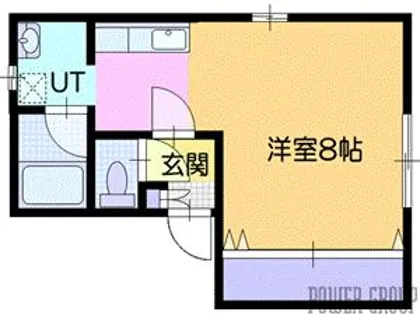 R・バロン【1階】の間取り