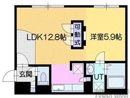 カーサレガーロ【3階】の間取り