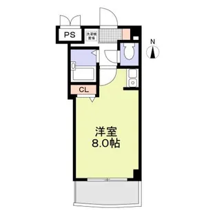 グランヴィア徳川【7階】の間取り