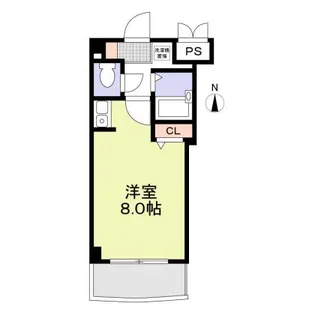 グランヴィア徳川【602号室】の間取り