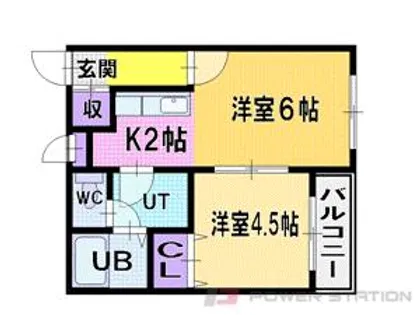 アレックス文京台【3階】の間取り