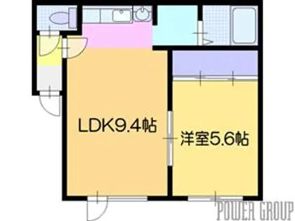 ハイツイーグル【2階】の間取り