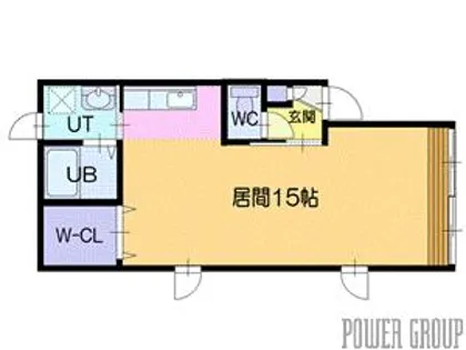 ニューヒルズ文京台【2階】の間取り