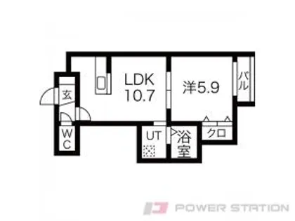 デイトナ【5階】の間取り