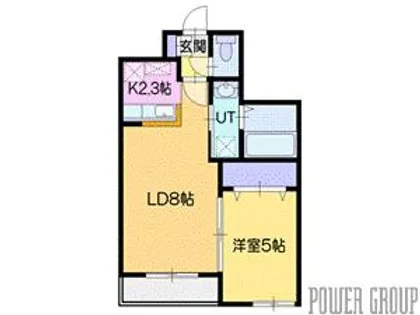 パーフェクトパートナーレジデンスA棟【3階】の間取り