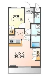 シャルマンコート2番館【205号室】の間取り