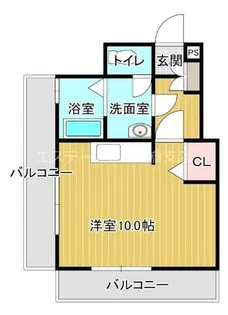 ファミリーハウス勝山【202号室】の間取り