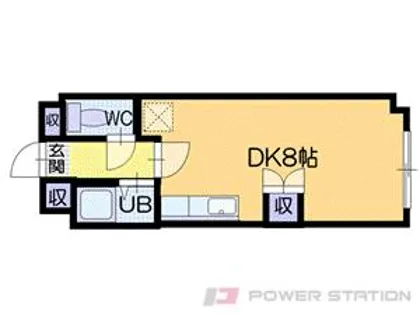 アルカーサ富岡【3階】の間取り