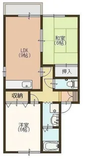 セレージュ (野洲市小篠原)【1階】の間取り