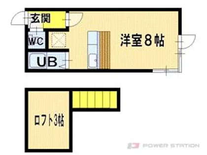 サンテラス文京台壱番館【3階】の間取り