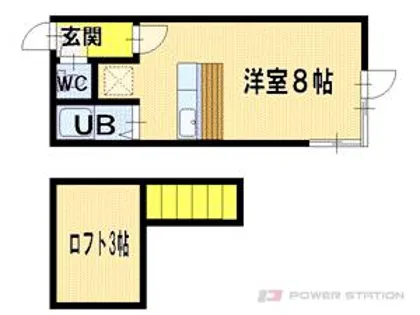 サンテラス文京台壱番館【3階】の間取り