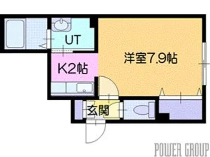 マリオット恵庭South【2階】の間取り