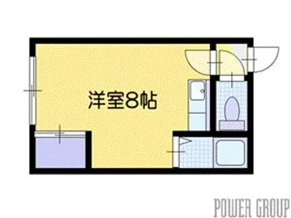 カサデューク文京台【1階】の間取り
