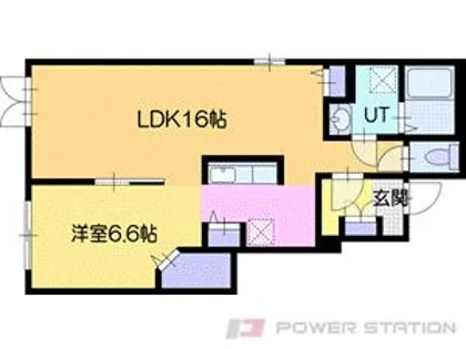 プラシードK Ⅸ【1階】の間取り