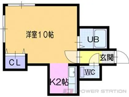 ブランニュー35【1階】の間取り