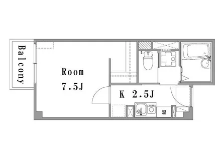 エスポワール加西【315号室】の間取り