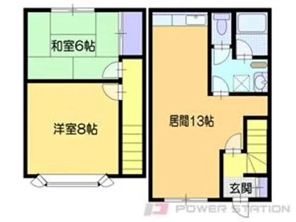 村上アパート【1階】の間取り