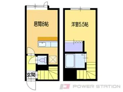 AMS入船V【1階】の間取り