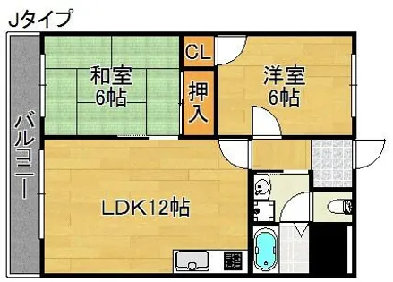 エムテック北島【7階】の間取り