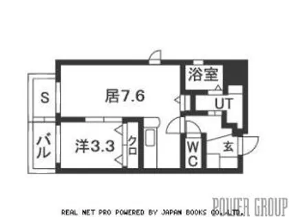 プライムレジデンス札幌【6階】の間取り