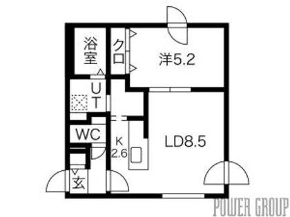 ミカエルアルファ【4階】の間取り