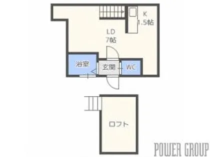 RAD NI【3階】の間取り