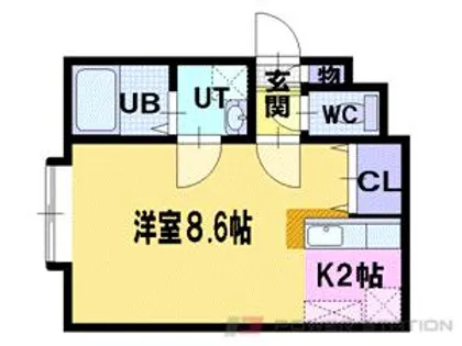 ラピス・ノーヴァ【2階】の間取り