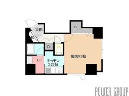 ごとうビル【4階】の間取り