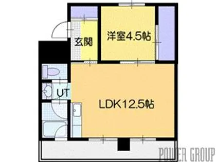 ビレッジハウス栗山2号棟【1階】の間取り