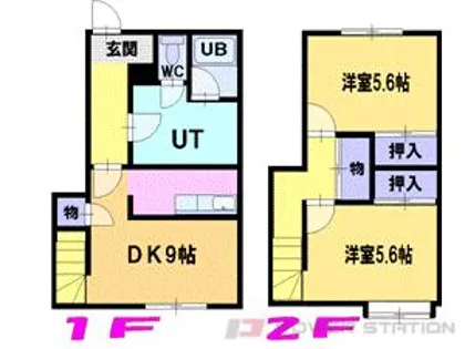 コーポフォーライフ【2階】の間取り