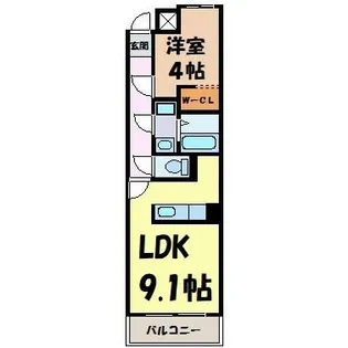 acer【3階】の間取り