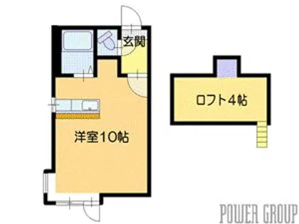 グリーンコートBM【2階】の間取り