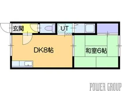 第2ロイヤルマンション【2階】の間取り