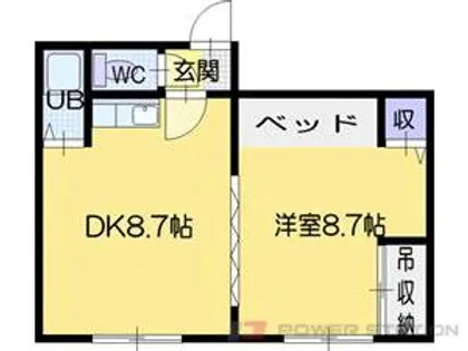 カサデューク文京台【2階】の間取り