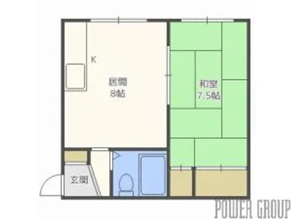 イーストホープ【5階】の間取り