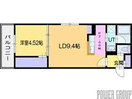 Le Ciel北広島中央(ルシェル北広島中央)【2階】の間取り