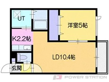 アンクレール恵み野【3階】の間取り