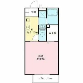 プラサート小阪【2階】の間取り