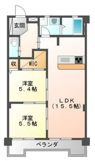 第二不二マンション【102号室】の間取り