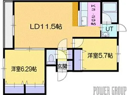 アクティブマンション【4階】の間取り