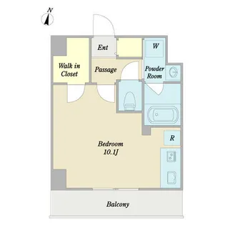 グランアルモニ【0801号室】の間取り