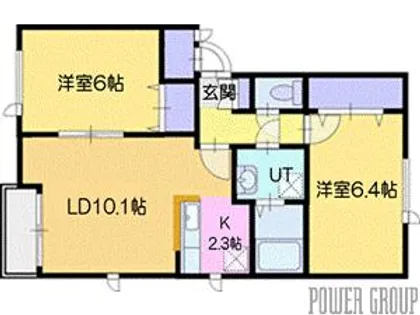 セント・プレリーI【2階】の間取り