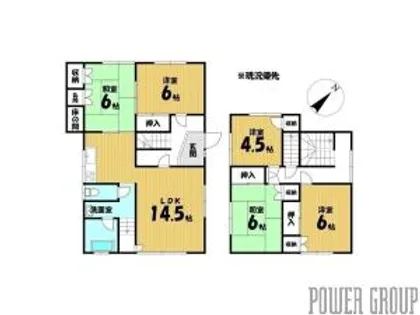 北海道小樽市幸4丁目【一戸建】の間取り