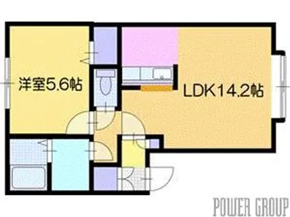 プレシャス【2階】の間取り