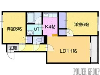 セレクト【3階】の間取り