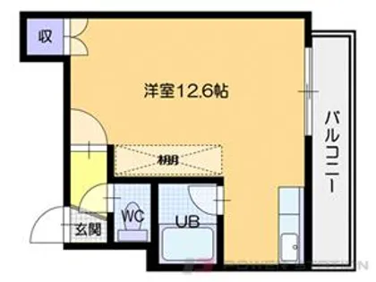 ヴェルディ文京台【4階】の間取り